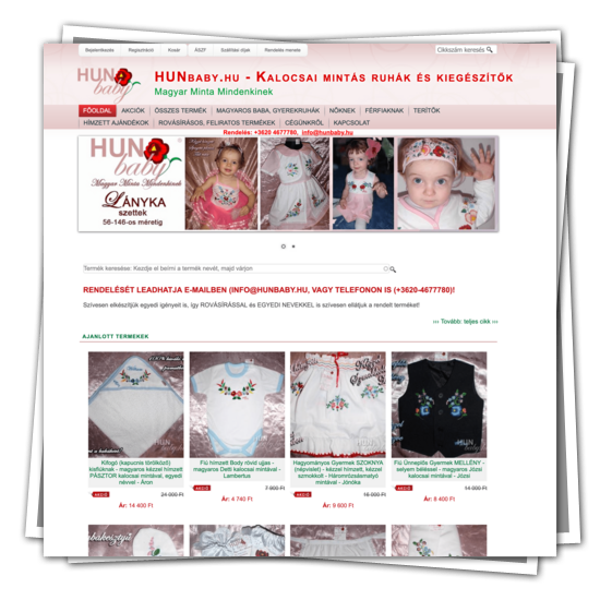 Kalocsai mintás ruhák webáruháza – Hunbaby