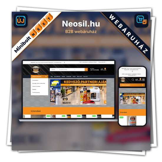 Ragasztó- és tömítéstechnikai B2B webáruház – Neosil.hu, Minibolt Next